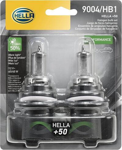 HELLA 9004P50 +50 Performance Bulb, 12V, 65/45W in Saudi Arabia
