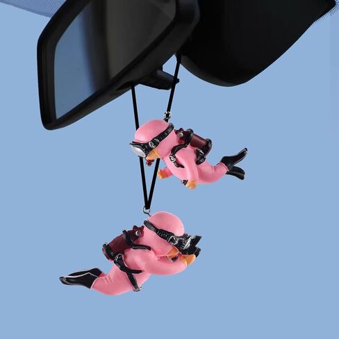 زينة معلقة على شكل غواص متأرجحة رائعة، ملحقات مرآة الرؤية الخلفية الداخلية للتعليق، ملحقات مرآة السيارة المعلقة، زينة غواص متأرجحة، ديكور السيارة للمراهقين والنساء والرجال in Kuwait