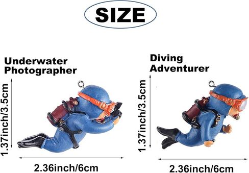 زينة معلقة على شكل غواص متأرجحة رائعة، ملحقات مرآة الرؤية الخلفية الداخلية للتعليق، ملحقات مرآة السيارة المعلقة، زينة غواص متأرجحة، ديكور السيارة للمراهقين والنساء والرجال in Kuwait