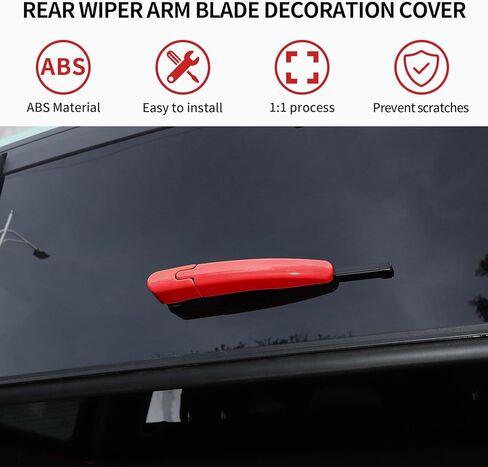 Rear Window Windshield Wiper Arm Blade Decoration Cover Trim Fit for Ford Bronco 2021-2024+ (Green) in Kuwait