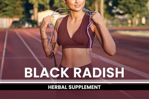 Pure Original Ingredients Black Radish (365 Capsules) No Magnesium Or Rice Fillers, Always Pure, Lab Verified in Saudi Arabia