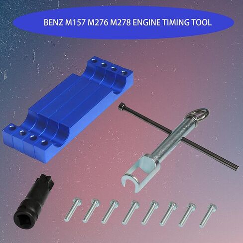 ZKTOOL Engine Alignment Locking Timing Tool Kit Compatible with Mercedes Benz M157/M276/ M278 Engine,with T100 Sleeve and Injector Removal Puller Tool. in Saudi Arabia