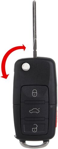 ECCPP Keyless Entry Remote Key Fob for Volkswagen Beetle Golf Jetta Passat 315MHz Uncut 4 Button HLO1J0959753AM HLO1J0959753DC NBG735868T (Pack of 1) in Kuwait