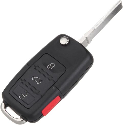 ECCPP Keyless Entry Remote Key Fob for Volkswagen Beetle Golf Jetta Passat 315MHz Uncut 4 Button HLO1J0959753AM HLO1J0959753DC NBG735868T (Pack of 1) in Kuwait