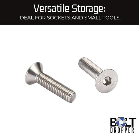 مسمار برأس غاطس بمقبس مسدس بقطارة DIN 7991 - A2 من الفولاذ المقاوم للصدأ - نقل عزم دوران عالٍ، لمسة نهائية من الفولاذ الطبيعي - خيط M6 × طول 25 مم - مجموعة من 50 قطعة in Kuwait