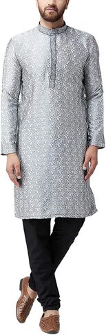 Sojanya (Since 1958, Men's Silk Blend Only Long Kurta. in Kuwait