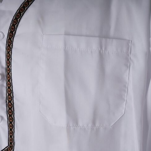 Mens Kaftan Thobe V-Neck Half Sleeve Muslim Robe Dubai Long Gown Saudi Arab Thobe Robes for Summer Beach in Kuwait