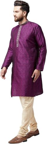 Sojanya (Since 1958, Men's Silk Blend Only Long Kurta. in Kuwait