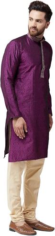 Sojanya (Since 1958, Men's Silk Blend Only Long Kurta. in Kuwait