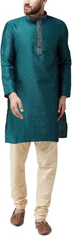 Sojanya (Since 1958, Men's Silk Blend Only Long Kurta. in Kuwait