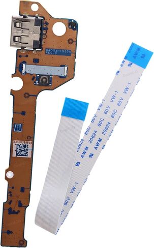 Deal4GO USB 2.0 Port Power Button Switch Board DA0G3HTB8D0 L72695-001 Replacement for HP 15-EC 15-EC1073DX 15-EC1010NR in Saudi Arabia