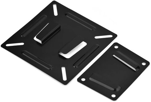 Monitor Bracket,Wall-Mounted Stand Monitor Bracket Holder Save Space and of Visual Effects for 12-24 Inch LCD LED TV PC Screen(Black) in Saudi Arabia