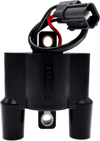 Ignition Coil F6T557 Compatible With Yamaha Kawasaki STX-12F STX-15F Ultra LX 250X 260X 300X 310X 310LX 310R 310X 2003-2017 in Saudi Arabia