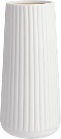 مزهرية سيراميك سوداء، مزهرية زهور، مزهرية سيراميك للزهور، مزهرية لغرفة الطعام، غرفة النوم، غرفة القراءة، ديكور المكتب - 2.7 بوصة طول × 1.8 بوصة عرض × 8.6 بوصة ارتفاع in Kuwait