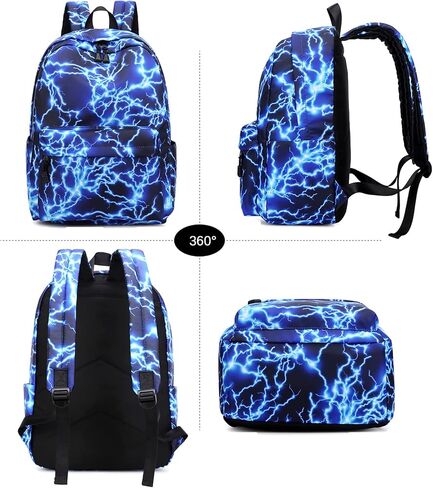 Sugaroom Daisy Prints School Backpack for Girls Backpack with Lunch Box Lightweight Water Resistant Kids Backpack Elementary Primary Middle School Bags Bookbags Set in Saudi Arabia