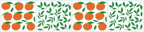 Bamsod Blueberry Wall Decals Removable Boho Wall Stickers Peel Stick Flower Fruit Wall Decals Fresh Fruit Wall Stickers for Baby Nursery Kids Bedroom Living Room Home Kitchen (Blueberry) in Saudi Arabia