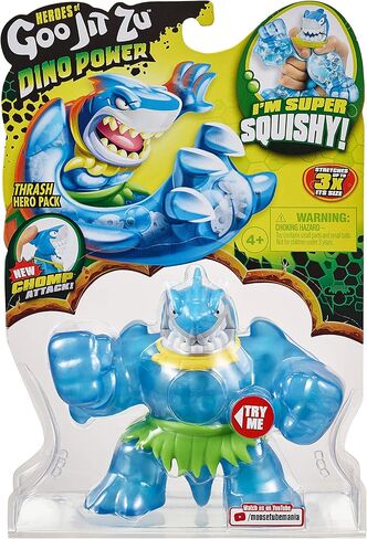 Heroes of Goo Jit Zu Dino Power, Action Figure - Verapz The Velociraptor, Multicolor (41092) in Saudi Arabia