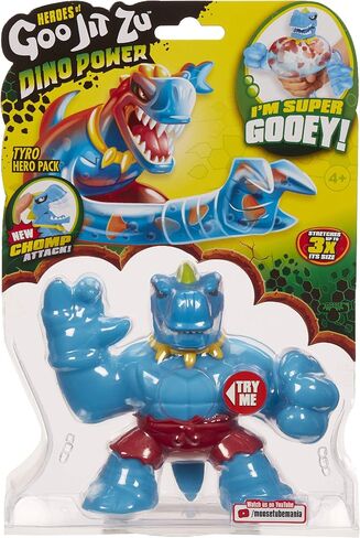 Heroes of Goo Jit Zu Dino Power, Action Figure - Verapz The Velociraptor, Multicolor (41092) in Saudi Arabia