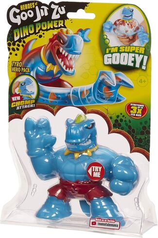 Heroes of Goo Jit Zu Dino Power, Action Figure - Verapz The Velociraptor, Multicolor (41092) in Saudi Arabia