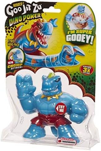 Heroes of Goo Jit Zu Dino Power, Action Figure - Verapz The Velociraptor, Multicolor (41092) in Saudi Arabia