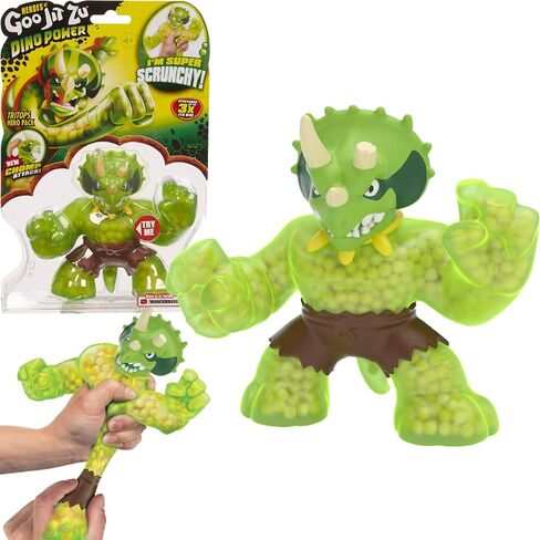 Heroes of Goo Jit Zu Dino Power, Action Figure - Verapz The Velociraptor, Multicolor (41092) in Saudi Arabia