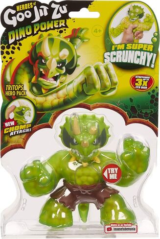 Heroes of Goo Jit Zu Dino Power, Action Figure - Verapz The Velociraptor, Multicolor (41092) in Saudi Arabia