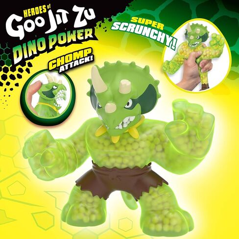 Heroes of Goo Jit Zu Dino Power, Action Figure - Verapz The Velociraptor, Multicolor (41092) in Saudi Arabia