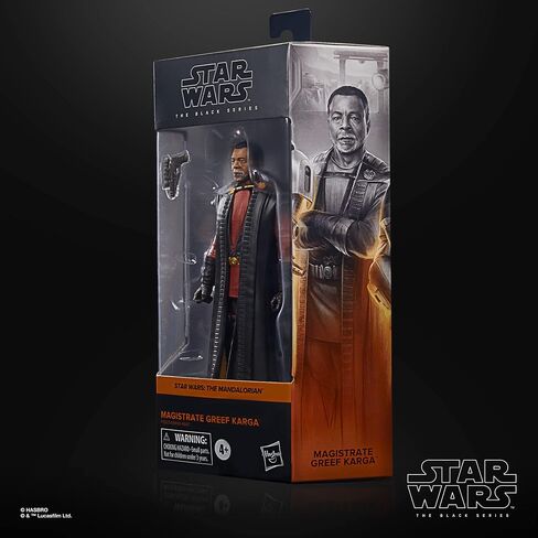 STAR WARS The Black Series Magistrate Greef Karga Toy 6-Inch-Scale The Mandalorian Collectible Action Figure Toys for Kids Ages 4 and Up in Saudi Arabia