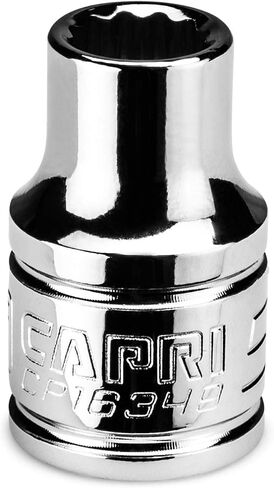Capri Tools 1/2 in. Shallow Socket, 3/8 in. Drive, 12-point, SAE in Kuwait