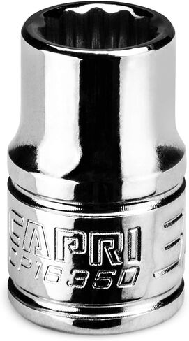 Capri Tools 1/2 in. Shallow Socket, 3/8 in. Drive, 12-point, SAE in Kuwait
