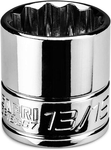Capri Tools 1/2 in. Shallow Socket, 3/8 in. Drive, 12-point, SAE in Kuwait