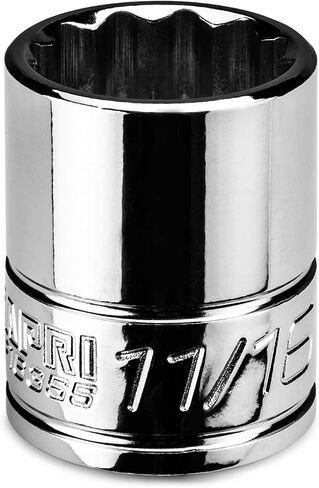 Capri Tools 1/2 in. Shallow Socket, 3/8 in. Drive, 12-point, SAE in Kuwait