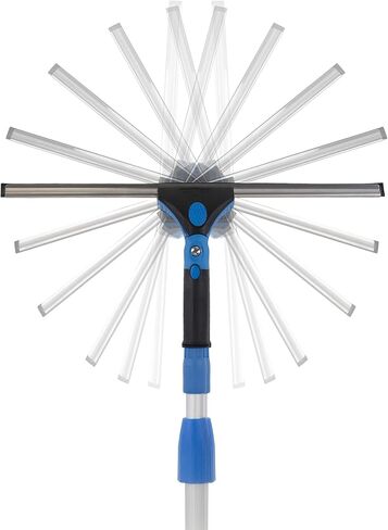 Unger Professional Grip Swivel Window and Glass Squeegee, 18" in Saudi Arabia