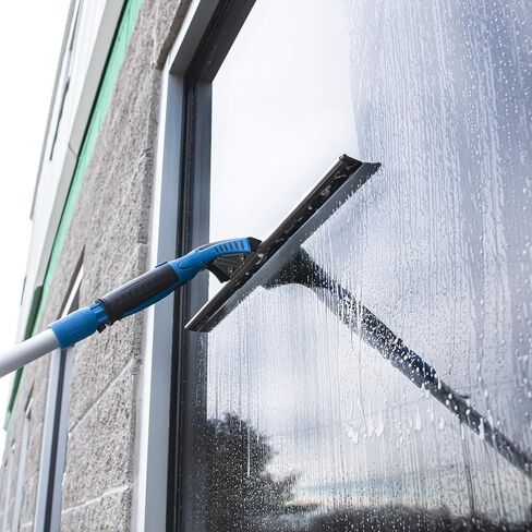 Unger Professional Grip Swivel Window and Glass Squeegee, 18" in Saudi Arabia