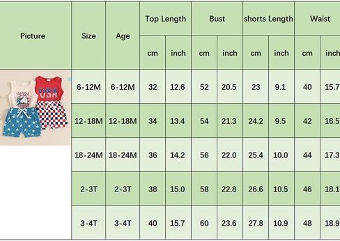 4th of July Baby Boy Outfit Sleeveless Tank Tops Shorts Set Toddler Boy Fourth of July Clothes in Saudi Arabia
