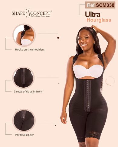 SHAPE CONCEPT Ultra Reloj de Arena Faja Columbiana 338 حزام للنساء للتحكم في البطن، ملابس داخلية لتشكيل الجسم in Kuwait