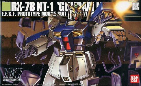 #47 RX-78NT-1 جاندام أليكس جاندام 0080"، مجموعة نماذج بانداي HGUC 1/144 in Saudi Arabia