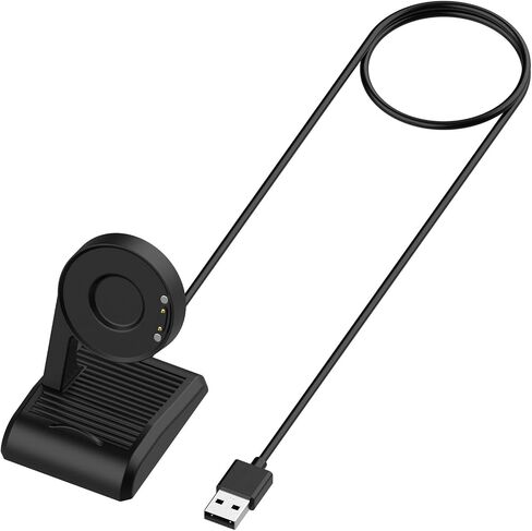 Chofit Charger Compatible with Ticwatch pro 3/Pro 3 lite Charging Dock, Replacement Charger Cable Stand Station with 3.3Ft Cord Accessories Cradle Base Holder for Ticwatch E3 Smartwatch in Saudi Arabia