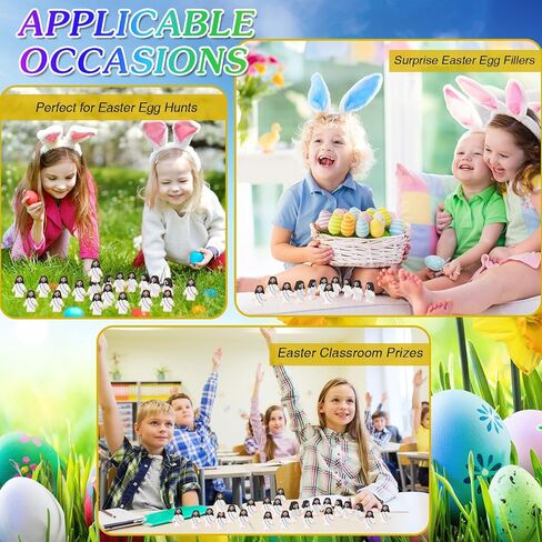 Bememo 100 Pcs Jesus Toys Original Design Mini Rubber Little Jesus Figurine to Hide and Seek Religious Party Favors Sunday School Craft Baptism Gifts for Easter Egg Stuffers(Multicolor) in Kuwait
