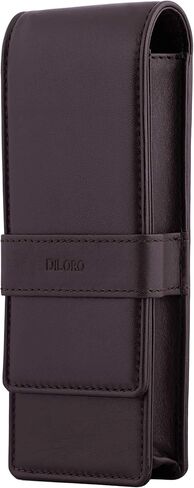 حافظة أقلام جلدية ثلاثية أقلام رصاص لحمل ثلاثة أقلام حبر جاف وأقلام رصاص (بيج) in Kuwait