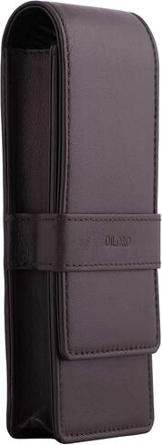 حافظة أقلام جلدية ثلاثية أقلام رصاص لحمل ثلاثة أقلام حبر جاف وأقلام رصاص (بيج) in Kuwait