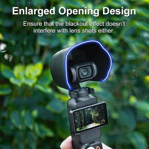 غطاء حماية لعدسة الكاميرا لـ DJI Osmo Pocket 3، غطاء حماية لعدسة ظلة من PULUZ لملحقات DJI Osmo Pocket 3 in Saudi Arabia