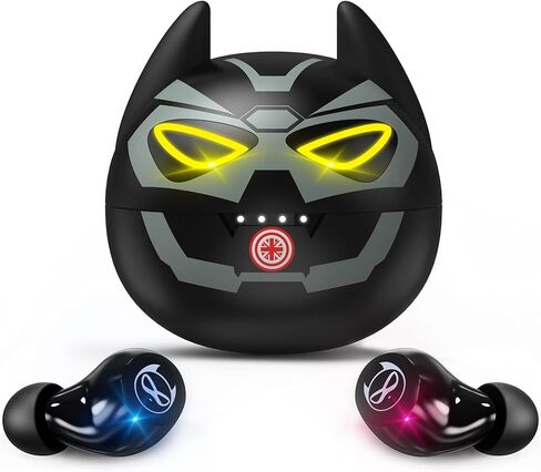 Wireless Earbuds,Bluetooth Earbuds with Husky Appearance Design Charging Case Bass Sound IPX6 Waterproof Sports Bluetooth Headphones with Mic Touch Control 36H Playtime… in Saudi Arabia
