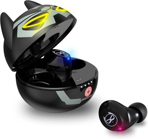 Wireless Earbuds,Bluetooth Earbuds with Husky Appearance Design Charging Case Bass Sound IPX6 Waterproof Sports Bluetooth Headphones with Mic Touch Control 36H Playtime… in Saudi Arabia