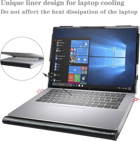 Alapmk Protective Case for HP EliteBook 830 G11/EliteBook 835 Aero G11/ENVY x360 13-bfXXXX & ThinkPad X13 Gen 5/ThinkPad X13 2-in-1 Gen 5/ThinkPad X13 Yoga Gen 4 & Latitude 7340 14" Laptop,Black in Saudi Arabia