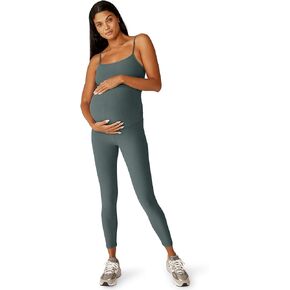 Beyond Yoga Spacedye Uplevel Maternity Jumpsuit For Women - Adjustable Sphagetti Straps, Chic and Practical Jumpsuit