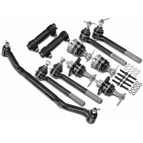 A-Premium Set of 10, Front Sway Bar Link, Inner Outer Tie Rod End, Compatible with Chevrolet Blazer 1996-2005, S10 1996-2003, GMC Jimmy 1996-2001, Sonoma 1996-2003, RWD Only