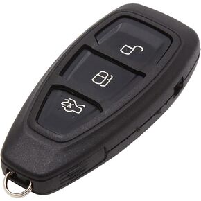 uxcell 3 Buttons Key Fob Remote Control Case Shell Replacement for Ford Focus 2011-2014 Kuga 2008-2014 Fiesta 2008-2013 Mondeo 2007-2014