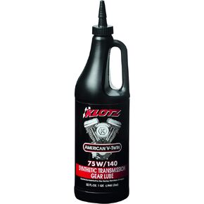 Klotz American V-Twin 80W-90 Transmission Gear Oil Synthetic Lubricant for Harley-Davidson Big Twin Motorcycle | Reduced Friction Wear - 1 Quart, KH-GL90