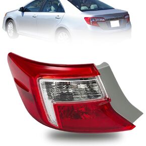 munirater 1-Pack Tail Light Brake Lamp Assembly Replacement for 2012-2014 Toyota Camry Left Side 8156006470, TO2804114